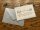 Handwritten rowing cards
