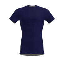 Lady 4row Kurzarm Shirt Classic Blau - L Damen