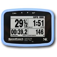 SpeedCoach GPS 2 blue and heart rate belt